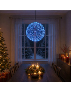 Luce a punta di Natale 950 LED Blu Ø 60 x 63 cm