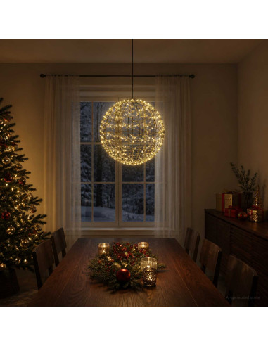 Luce a punta di Natale 950 LED Bianco caldo Ø 60 x 63 cm