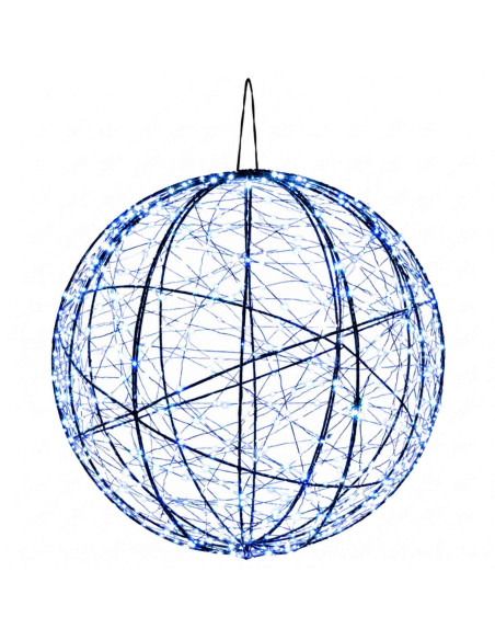 Luce a punta di Natale 500 LED Blu Ø 40 x 42 cm