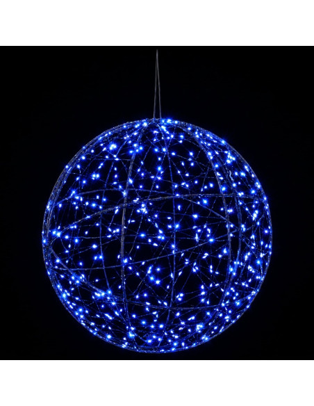 Luce a punta di Natale 500 LED Blu Ø 40 x 42 cm