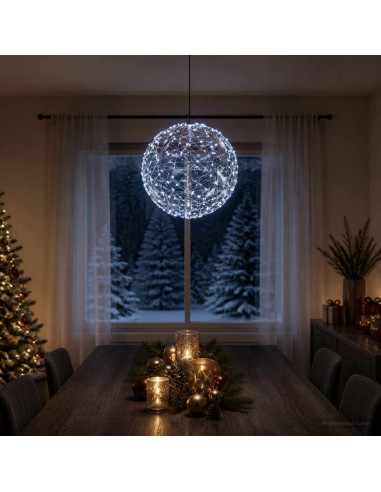 Luce a punta di Natale 500 LED Bianco freddo Ø 40 x 42 cm