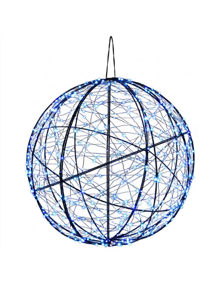 Luce a punta di Natale 2 pz 1500 LED Blu Ø 50 x 52 cm