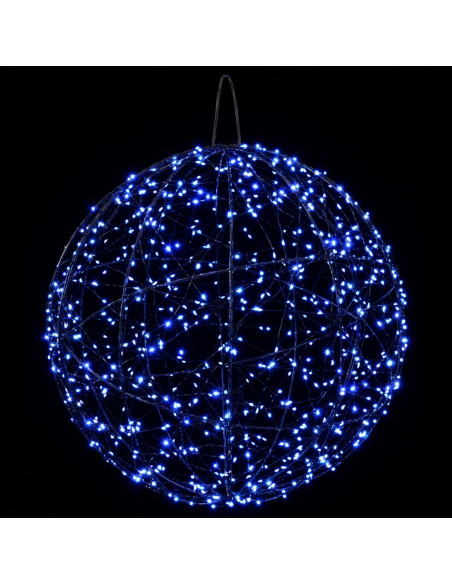 Luce a punta di Natale 2 pz 1500 LED Blu Ø 50 x 52 cm