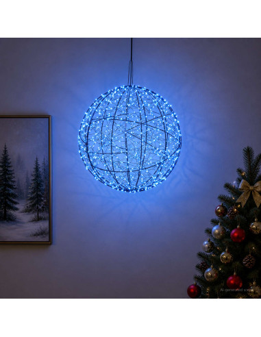 Luce a punta di Natale 950 LED Blu Ø 60 x 63 cm