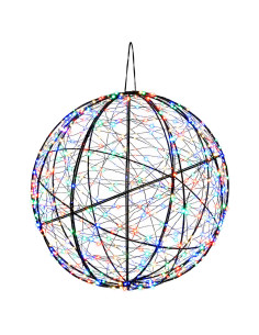 Luce a punta di Natale 750 LED Multicolore Ø 50 x 52 cm 2