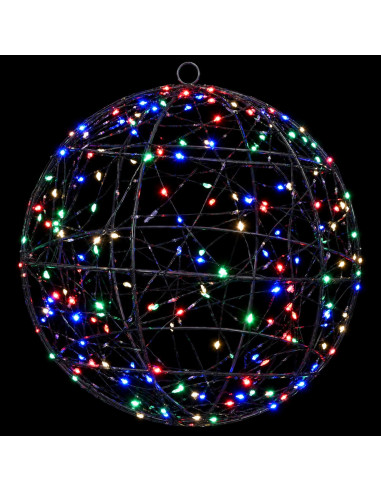 Luce a punta di Natale 2 pz 600 LED Multicolore Ø 30 x 32 cm