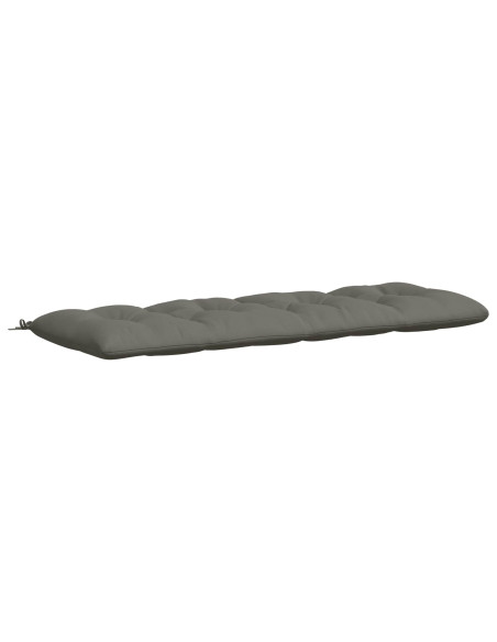 Cuscino per panchina VIANEN 100% Poliestere Grigio