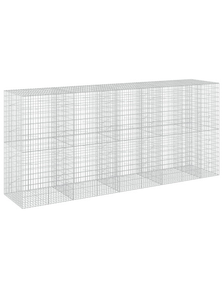 Gabione con Filo da 5 mm e Rete da 5x10 cm 450x100x200 cm