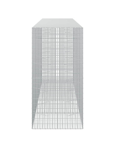 Gabione con Filo da 5 mm e Rete da 5x10 cm 450x100x200 cm