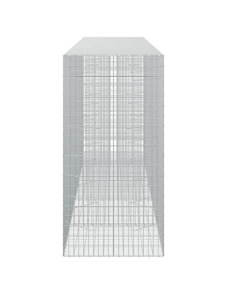 Gabione con Filo da 5 mm e Rete da 5x10 cm 450x100x200 cm