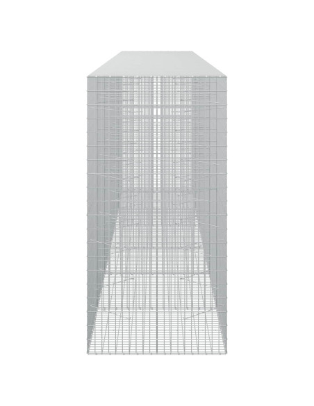 Gabione con Filo da 5 mm e Rete da 5x10 cm 600x100x200 cm
