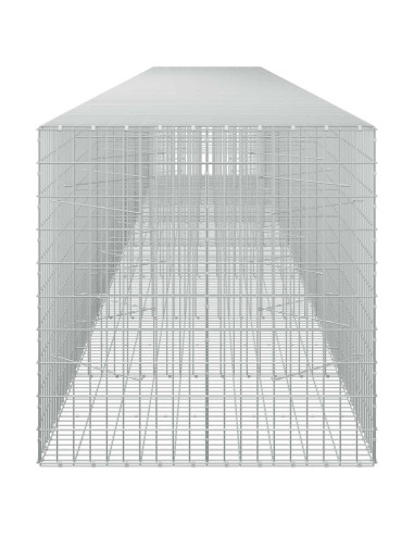 Gabione con Filo da 5 mm e Rete da 5x10 cm 800x100x100 cm