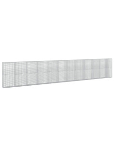 Gabione con filo da 5 mm e rete da 5x5 cm 1150x50x200 cm 2