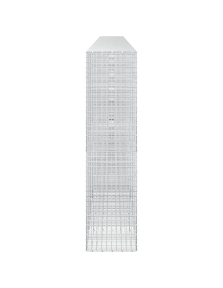 Gabione con filo da 5 mm e rete da 5x5 cm 1150x50x200 cm