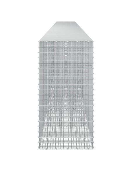 Gabione con Filo da 5 mm e Rete da 5x2,5 cm 950x50x100 cm