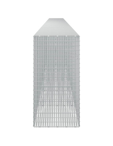Gabione con Filo da 5 mm e Rete da 5x2,5 cm 1000x50x100 cm