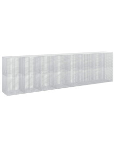 Gabione con Filo da 5 mm e Rete da 5x2,5 cm 750x100x200 cm 2