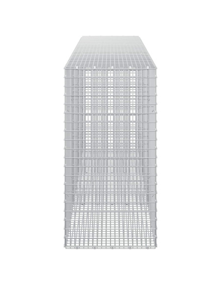 Gabione con Filo da 5 mm e Rete da 5x2,5 cm 300x50x100 cm