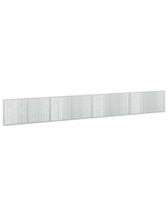 Gabione con Filo da 5 mm e Rete da 5x2,5 cm 800x20x100 cm 2