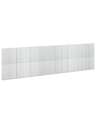 Gabione con Filo da 5 mm e Rete da 5x2,5 cm 750x10x200 cm