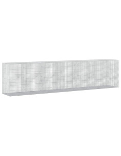 Gabione con filo da 5 mm e rete da 5x5 cm 650x100x150 cm 2