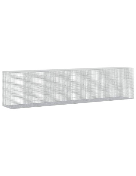 Gabione con filo da 5 mm e rete da 5x5 cm 650x100x150 cm