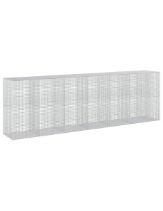 Gabione con filo da 5 mm e rete da 5x5 cm 650x100x200 cm 2