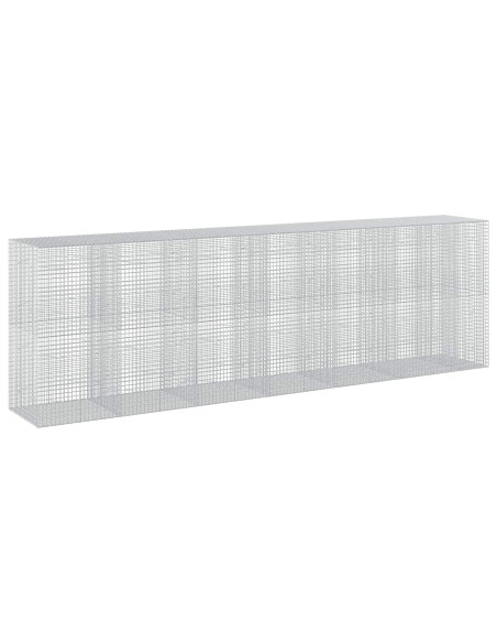 Gabione con filo da 5 mm e rete da 5x5 cm 650x100x200 cm