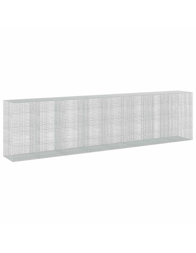 Gabione con filo da 5 mm e rete da 5x5 cm 800x100x200 cm
