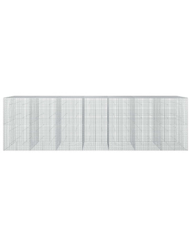 Gabione con filo da 5 mm e rete da 5x5 cm 700x50x200 cm