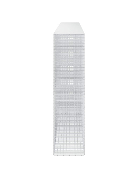 Gabione con filo da 5 mm e rete da 5x5 cm 700x50x200 cm