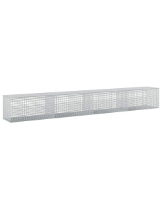 Gabione con Filo da 5 mm e Rete da 5x2,5 cm 400x50x50 cm 2