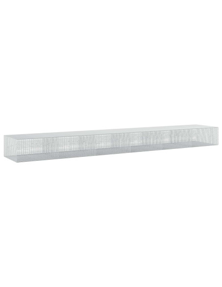 Gabione con Filo da 5 mm e Rete da 5x2,5 cm 600x100x50 cm