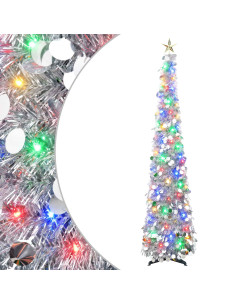 Albero di Natale LED pop-up con stella 180 cm 100 LED PET 2