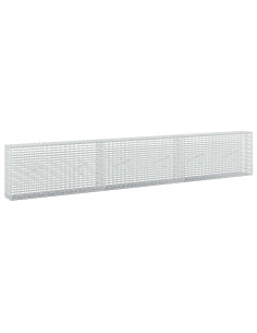 Gabione con Filo da 5 mm e Rete da 5x2,5 cm 300x20x50 cm 2