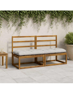 Cuscino per panchina VIANEN 100% Poliestere Bianco