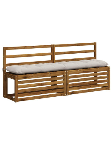 Cuscino per panchina VIANEN 100% Poliestere Bianco