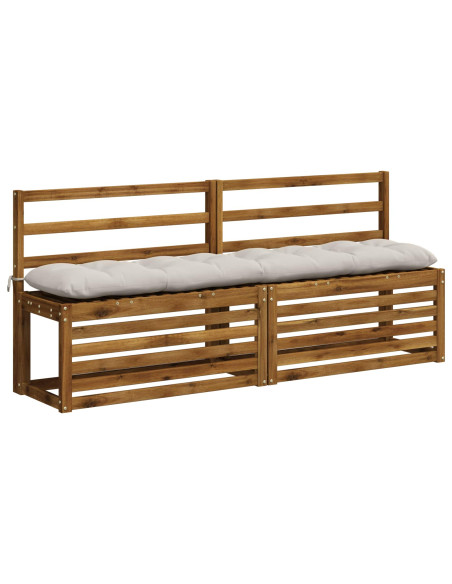Cuscino per panchina VIANEN 100% Poliestere Bianco