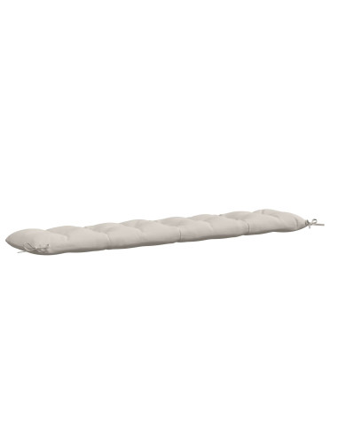 Cuscino per panchina VIANEN 100% Poliestere Bianco