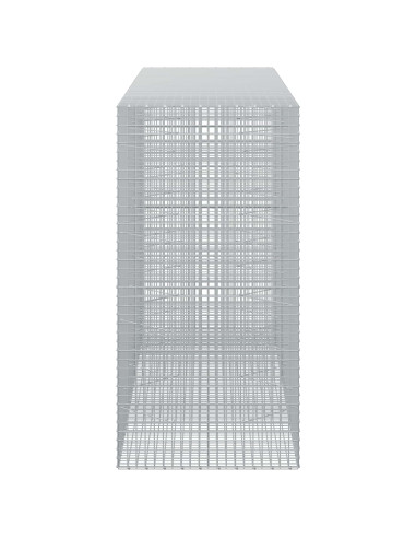 Gabione con filo da 5 mm e rete da 5x5 cm 350x100x200 cm