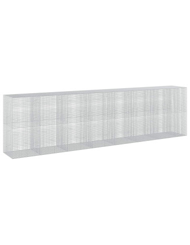 Gabione con filo da 5 mm e rete da 5x5 cm 750x100x200 cm