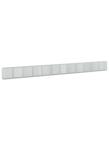 Gabione con filo da 5 mm e rete da 5x5 cm 1200x50x100 cm