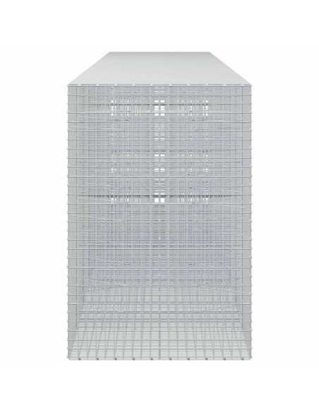 Gabione con filo da 5 mm e rete da 5x5 cm 850x100x150 cm