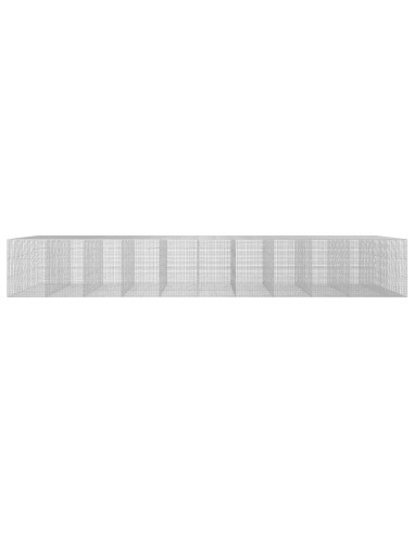 Gabione con Filo da 5 mm e Rete da 5x2,5 cm 1050x100x150 cm