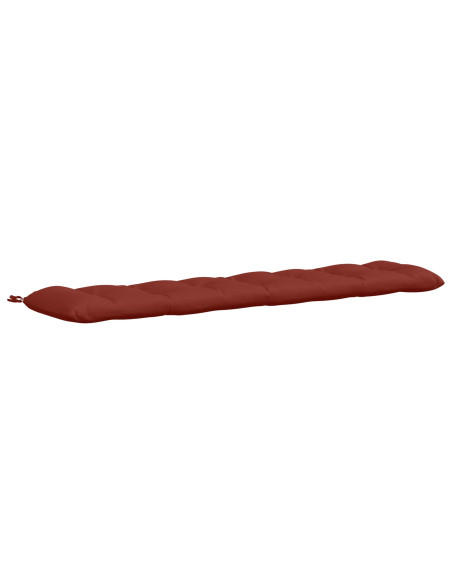 Cuscino per panchina VIANEN 100% Poliestere Rosso