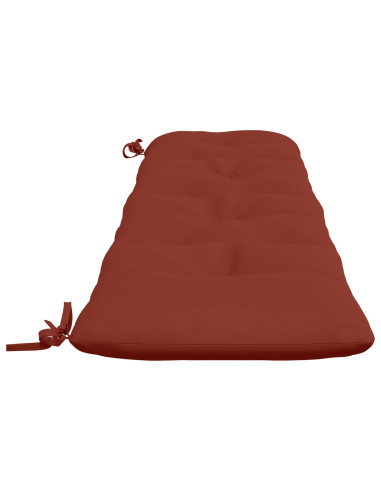 Cuscino per panchina VIANEN 100% Poliestere Rosso