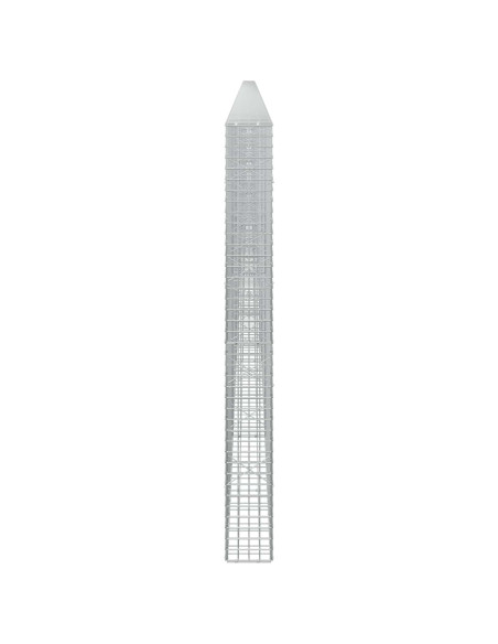 Gabione con filo da 5 mm e rete da 5x5 cm 900x20x200 cm