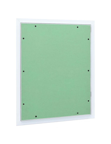 Pannello di Accesso Verde e Argento 55 x 65 cm