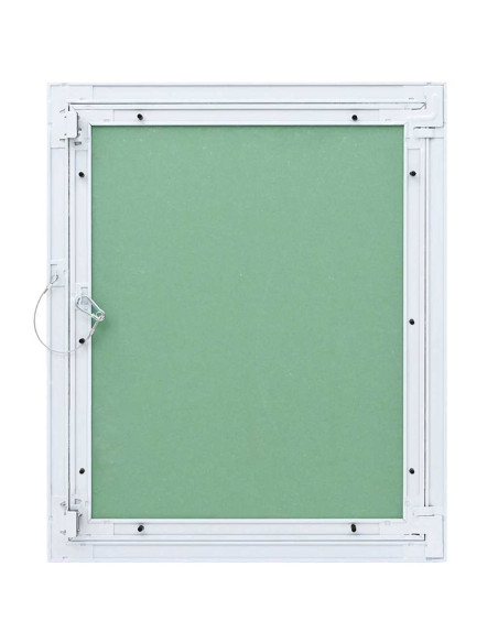Pannello di Accesso Verde e Argento 55 x 65 cm
