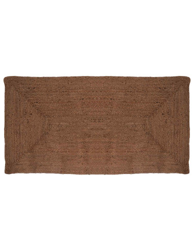 Tappeto da Area Grigio 80 x 200 cm Juta